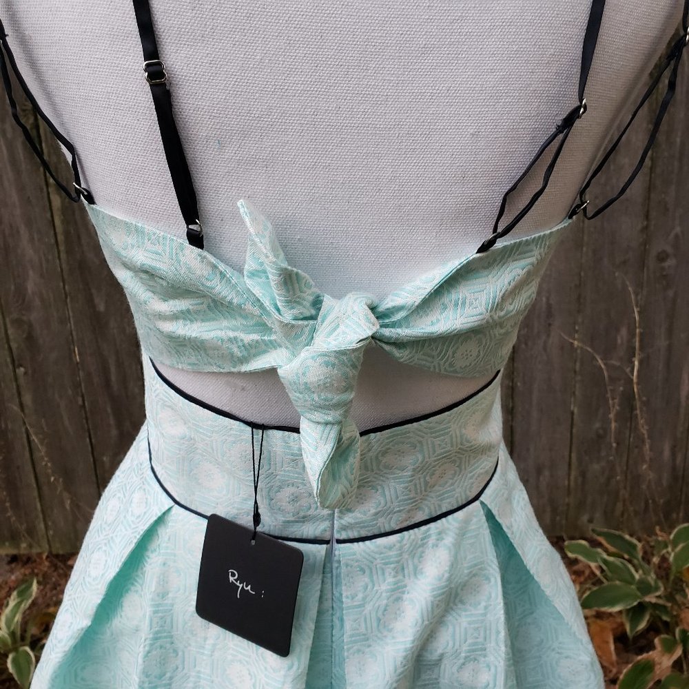 NWT Anthropologie Ryu Halter top A line Dress - Picture 6 of 7
